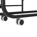 Twin Folding Bed With Memory Foam Mattress Portable Rollaway Bed Sturdy Metal Frame - Brushed Nickel