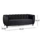 Miranda - Modern Glam Velvet 3 Seater Sofa