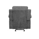 Kalen - Motion Glider Recliner - Gray Chenille