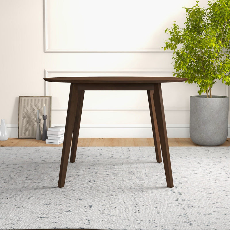 Lara - Dining Table (Walnut) - Brown