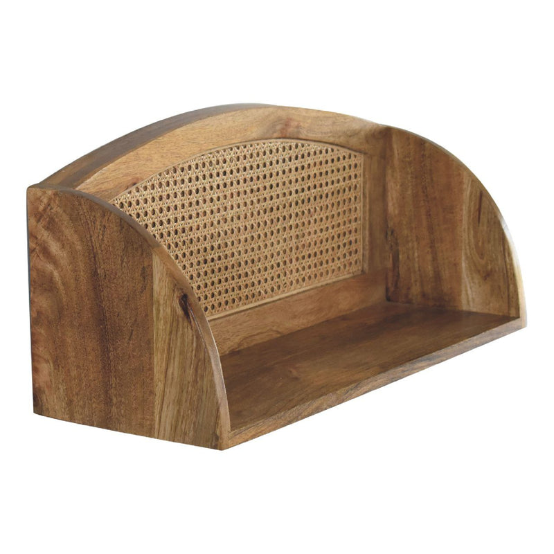 Larissa - Open Wall Mounted Shelf - Oak
