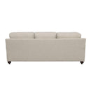 Glenn - Upholstered English Arm Sofa - Light Gray And Blue - Atlantic Fine Furniture Inc