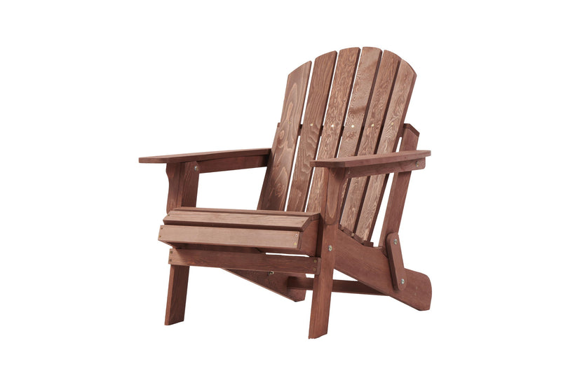 Oversize Outdoor Folding Adirondack Chair, Patio Chair For Garden