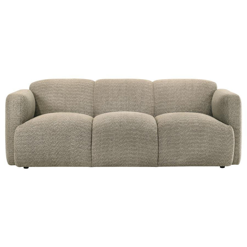 Dorset - Upholstered Round Track Arm Sofa Set