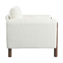 Oversized Accent Chair With Curved Armrests