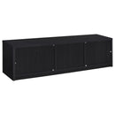 Murray - 70" 2-Door TV Stand Media Console - Black