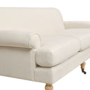Alana - L-Shape Reversible Sectional Sofa - Light Beige