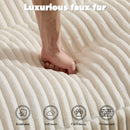 Double Chaise Lounge Chair, Oversized Upholstered Sleeper Cloud Couch