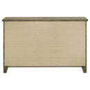 Hazlewood - 6-Drawer Bedroom Dresser Cabinet - Vineyard Oak