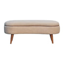 Serenity - Bench - Cream / Brown