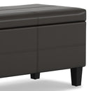 Afton - Large Storage Ottoman Bench