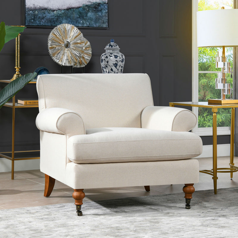 Alana Lawson - Accent Arm Chair Casters