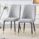 Modern Chair With Metal Legs