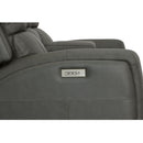 Linden - Power Reclining Loveseat With Console & Power Headrests & Lumbar