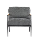Modern Accent Chair With Plush Cushions, Cozy Seating