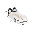 Colen - Twin Car Bed With LED