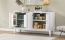 4 Door Sideboard Storage Cabinet With Door Shelf
