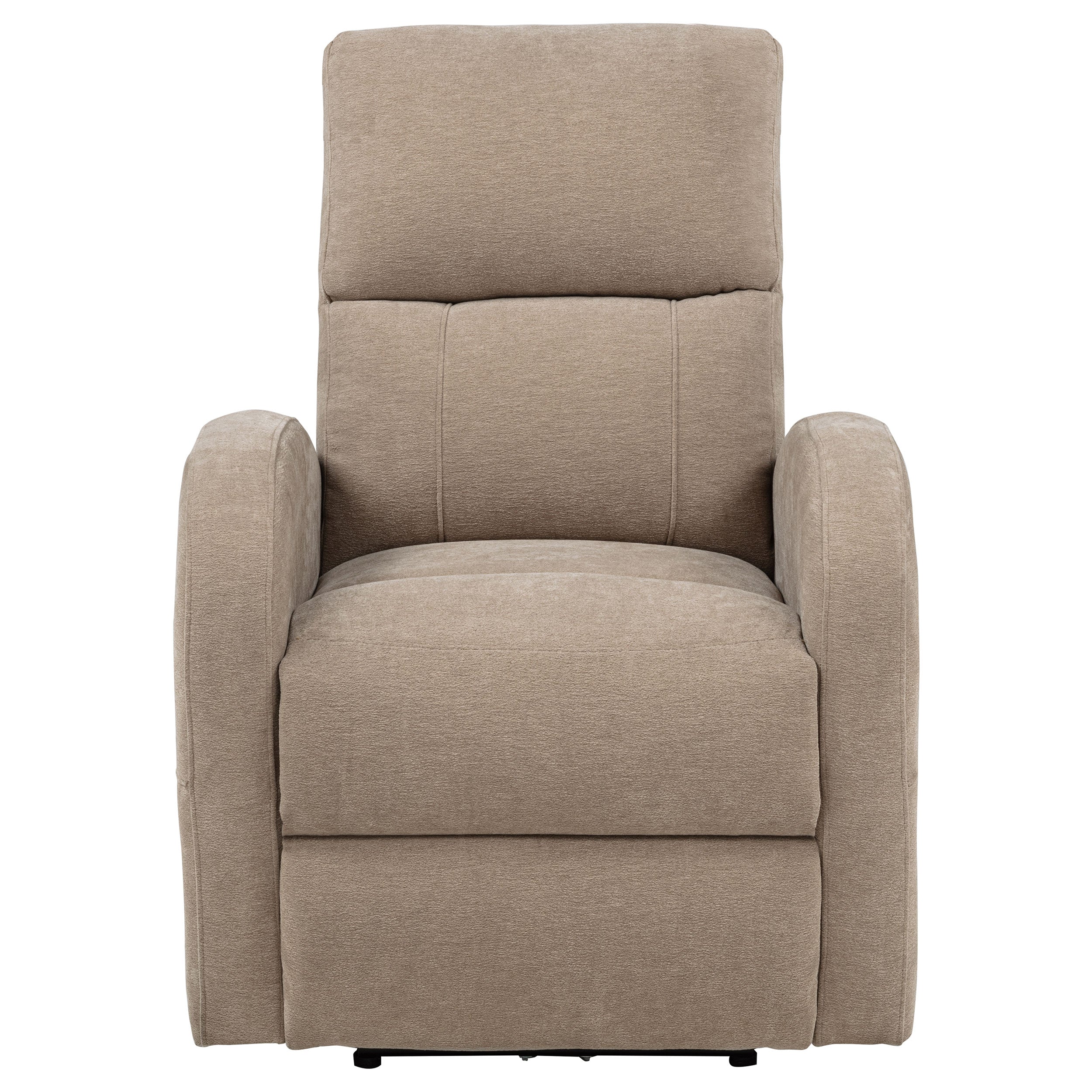 Grant Fabric Upholstered Power Recliner Chair Camel — view 6