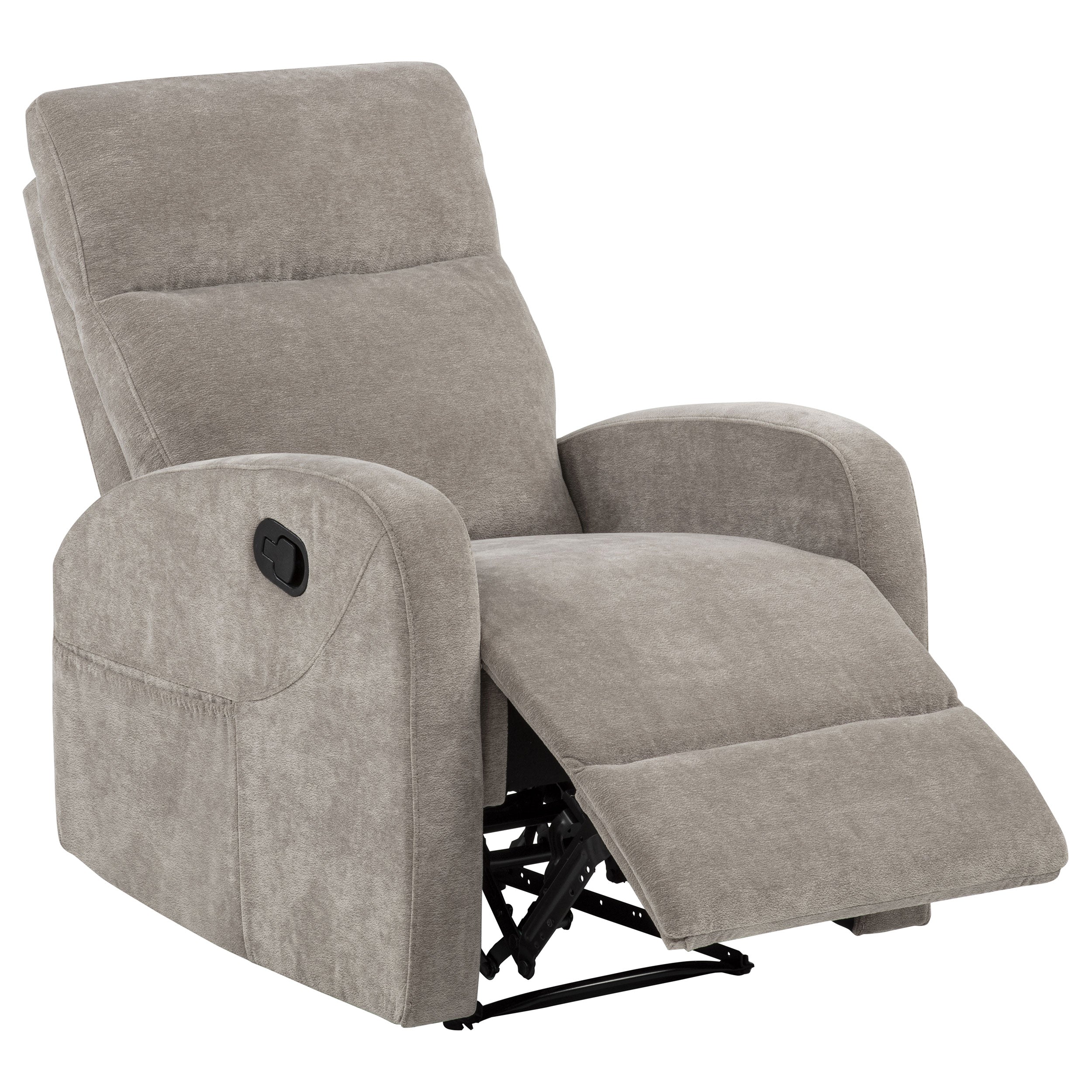 Hamilton 3-piece Chenille Manual Reclining Sofa Set Sand — view 11
