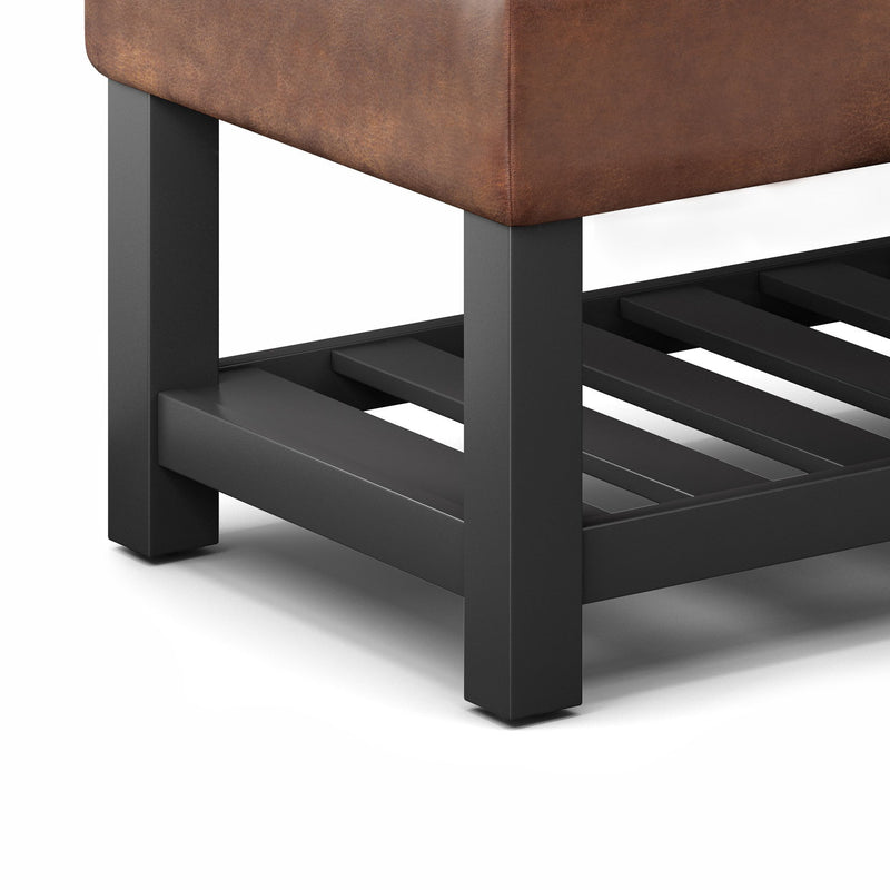 Cosmopolitan - Storage Ottoman Bench With Open Bottom