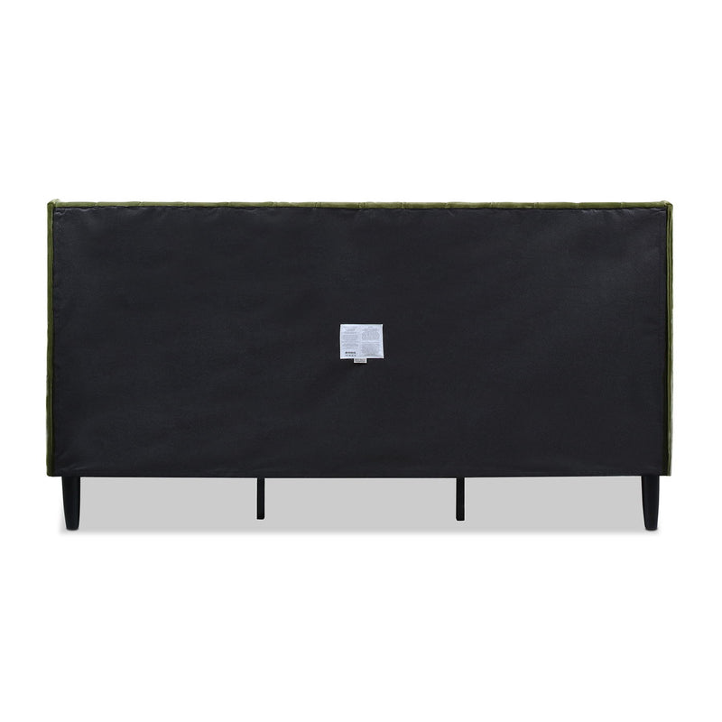 Aspen - Vertical Tufted Modern Headboard Platform Bed Set