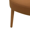 Accent Chair With Rattan Armrests And Wooden Legs Velvet For Living Room