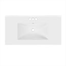 Modern Bathroom Vanity With Ceramic Sink, Soft Close Storage Cabinet