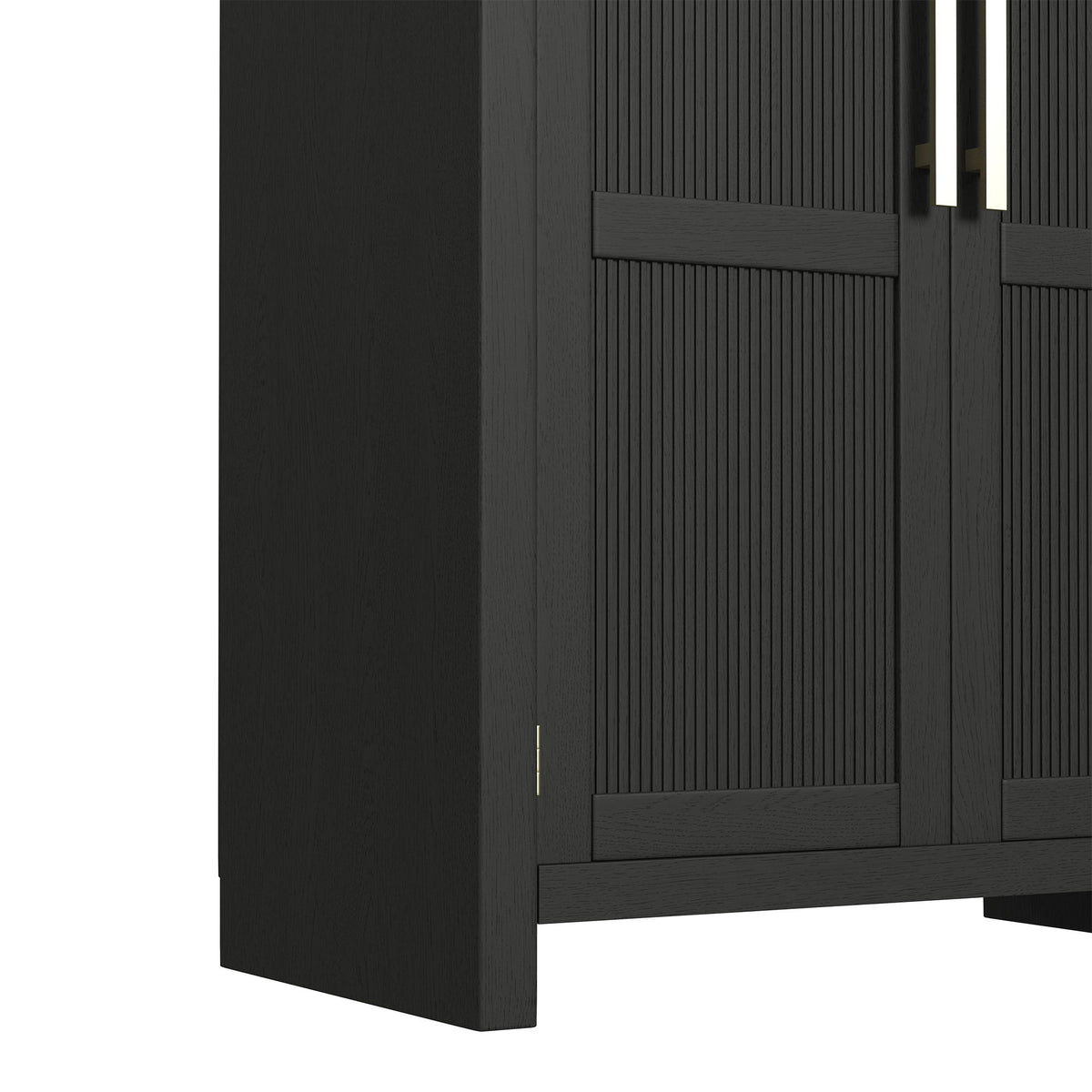 Ridgemont Large Cabinet in Black by Elements International, view 9