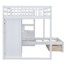 Bunk Bed With Wardrobe, Drawers