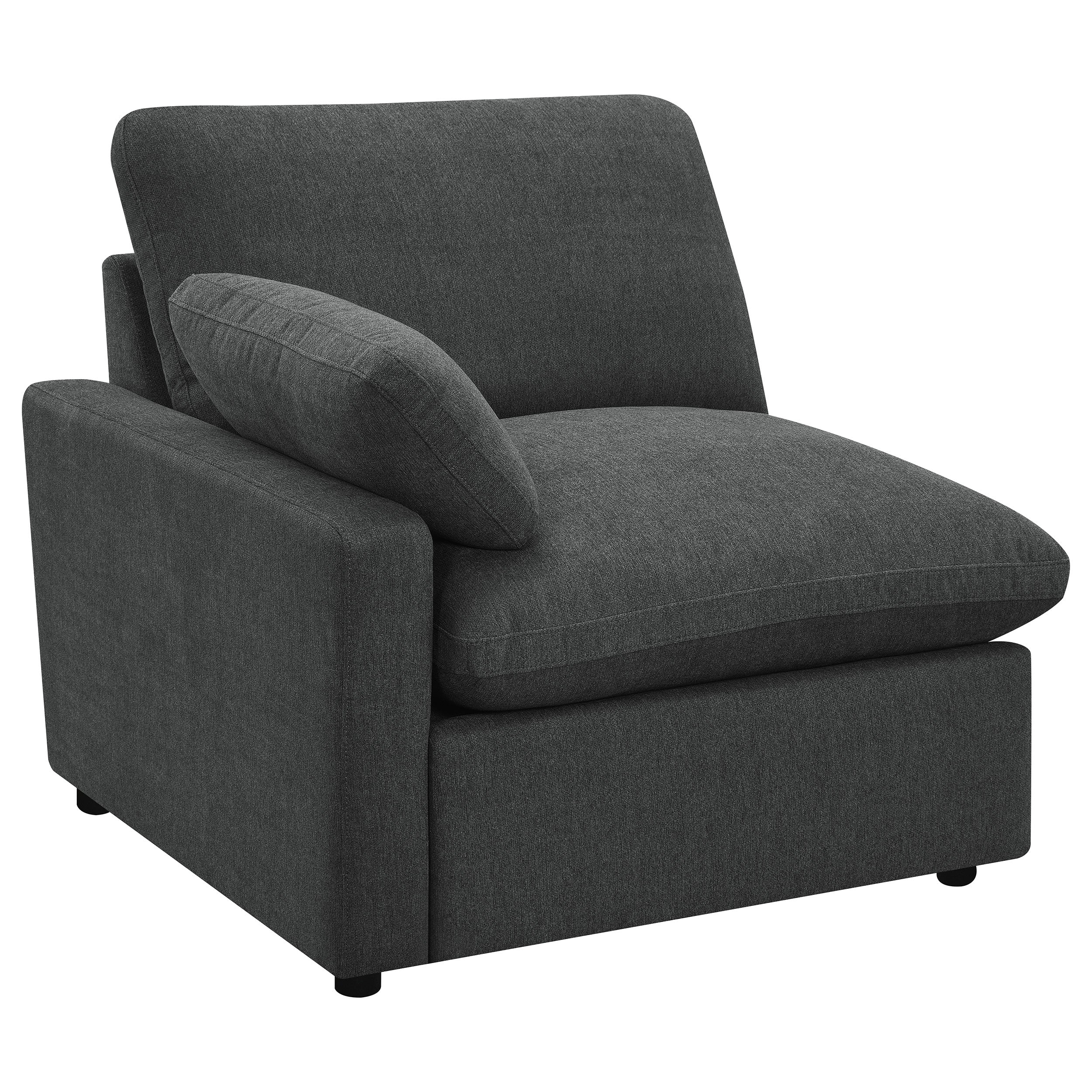 Collins Modular LAF Power Recliner Dark Grey — view 1