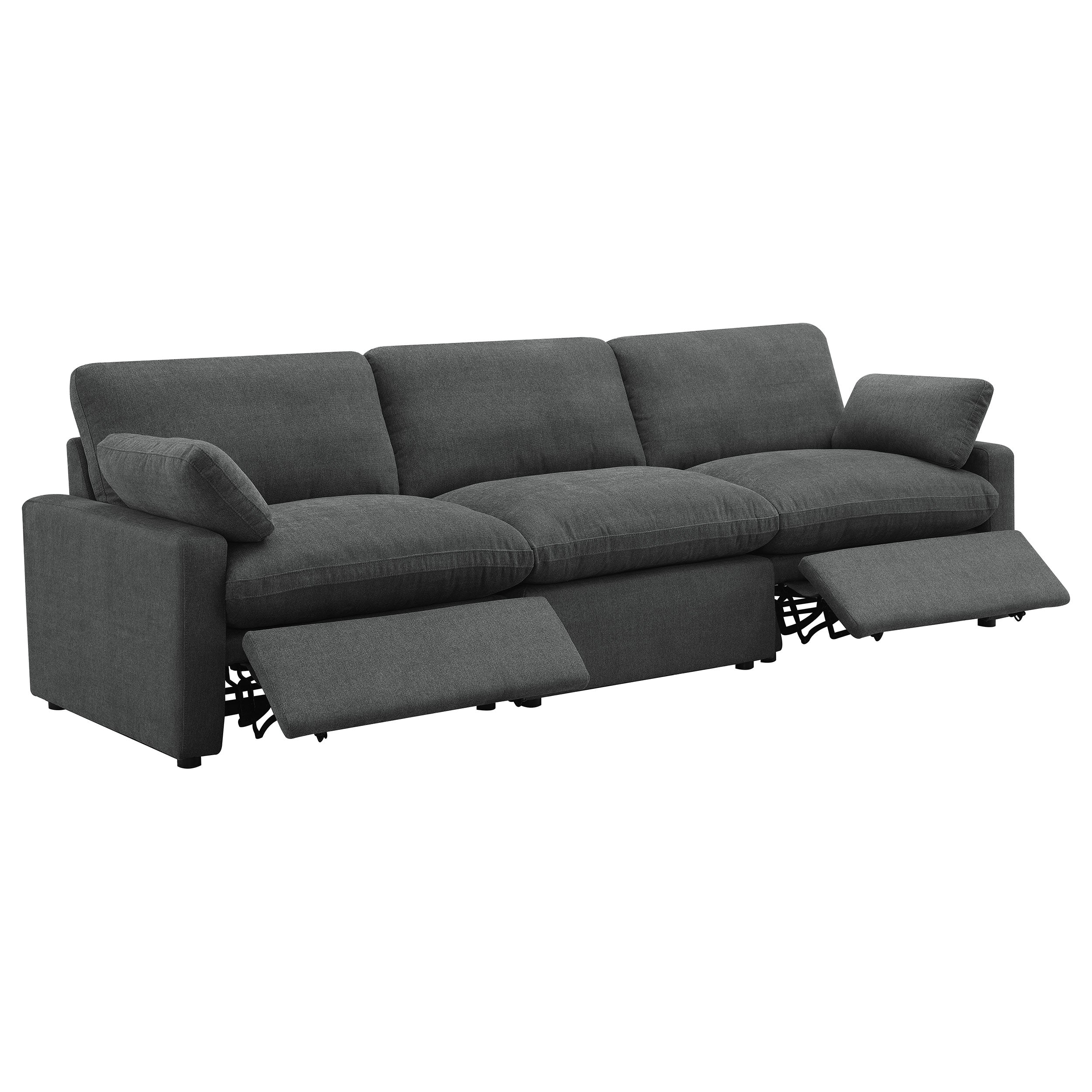 Collins Modular Power Sofa Dark Grey — view 4