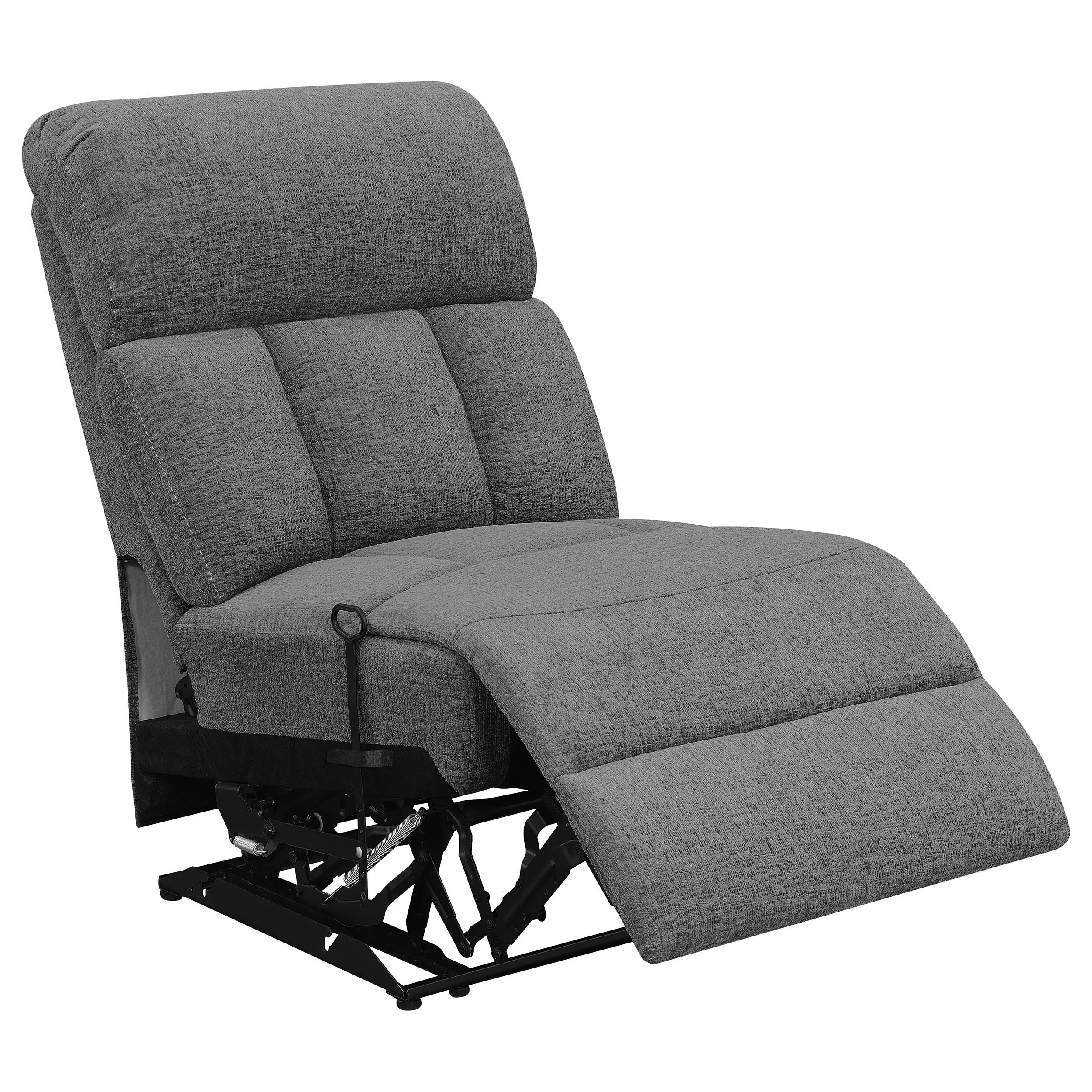 Bahrain 5-piece Upholstered Home Theater Seating Charcoal — view 9