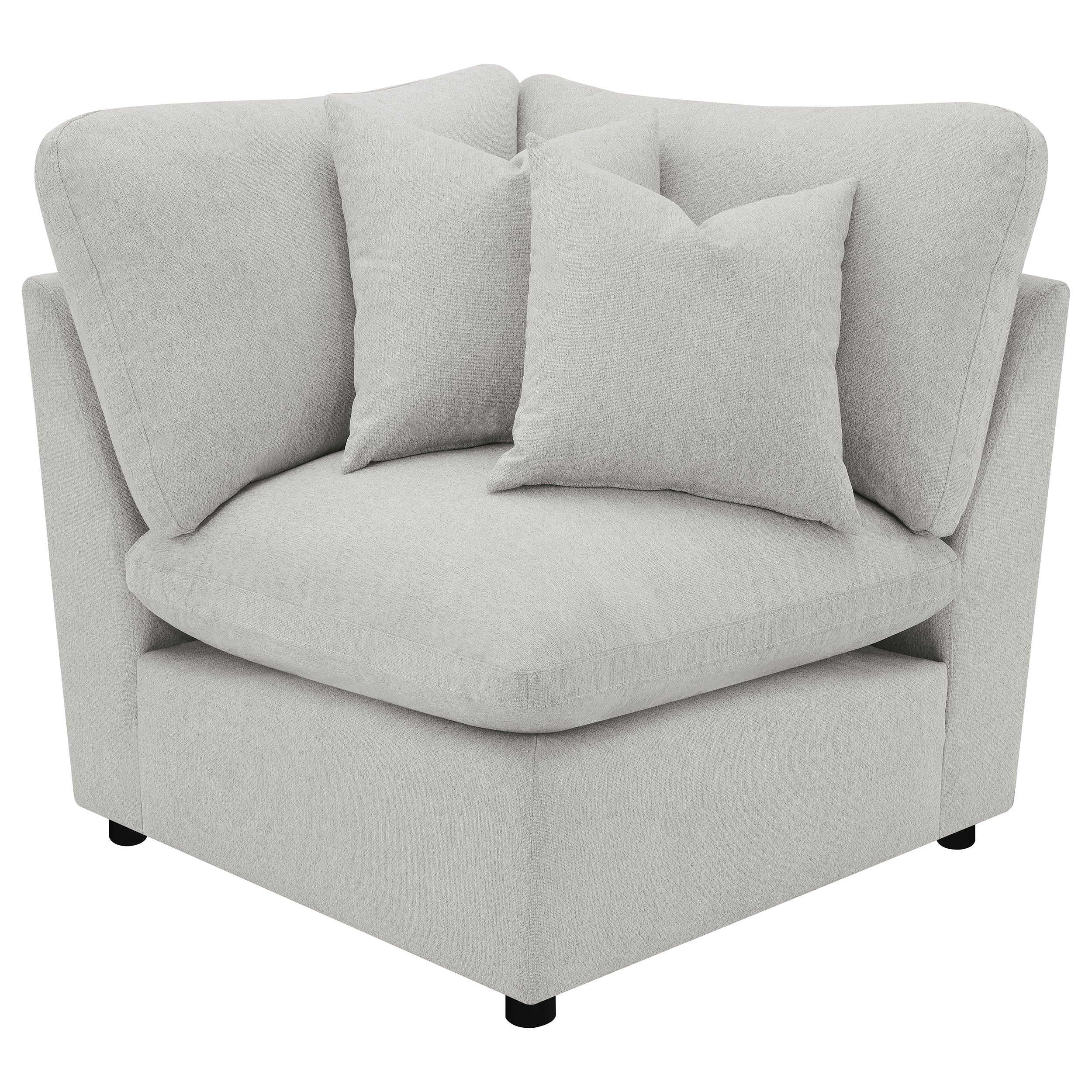 Collins 5-piece Modular Power Reclining Sectional Grey — view 8