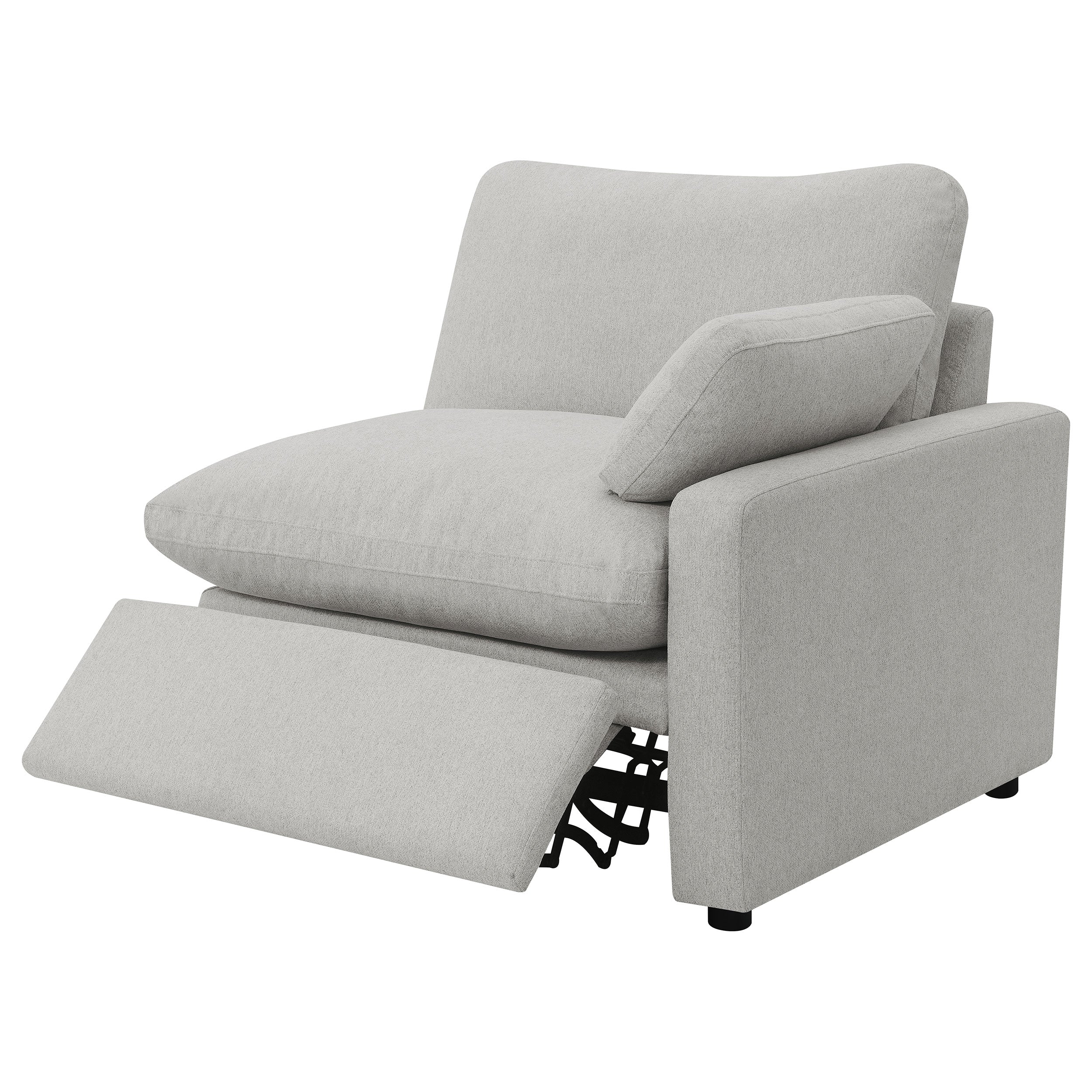 Collins 5-piece Modular Power Reclining Sectional Grey — view 12