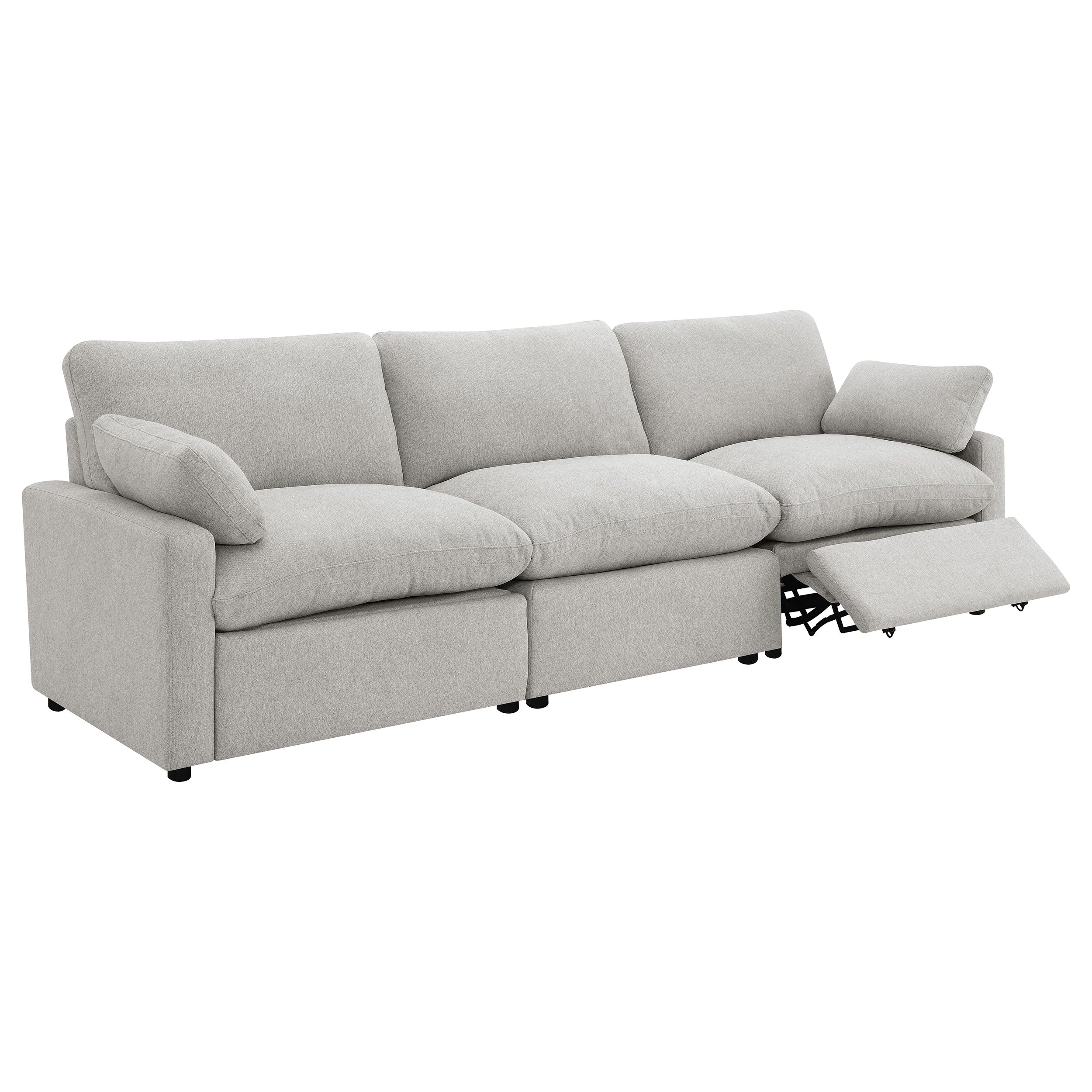 Collins Modular Power Sofa Grey — view 4