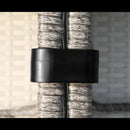 Modern Patio Wicker Loveseat With Cushions