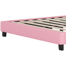 Upholstered Princess Platform Bed With Crown Headboard