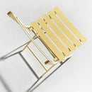 3 Piece Patio Bistro Set Of Foldable Round Table And Chairs