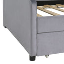 Luxurious Upholstered Platform Bed With Storage Drawers