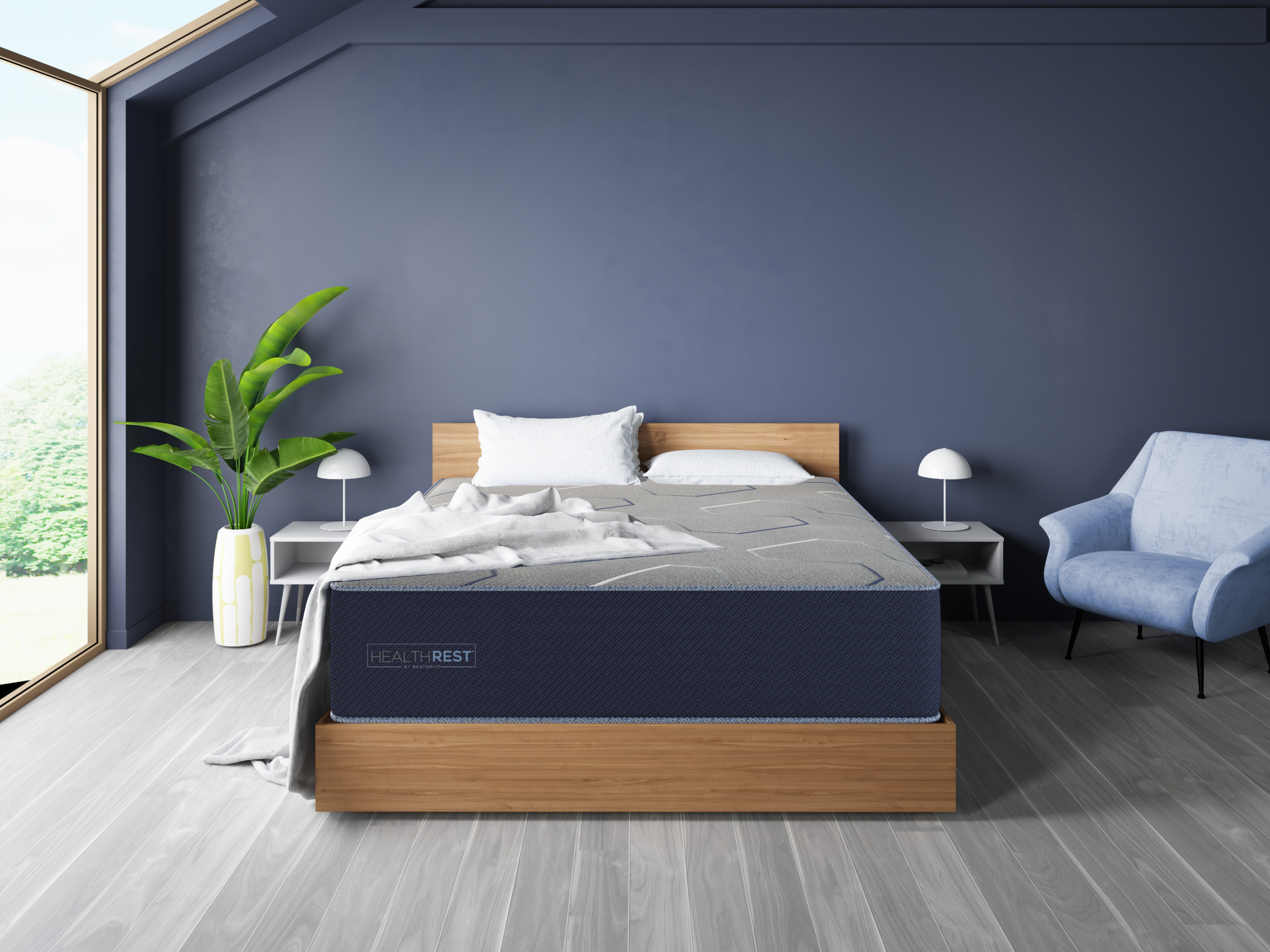 HealthRest by Restonic PolarBreeze Plush, Full - Atlantic Fine Furniture Melbourne FL