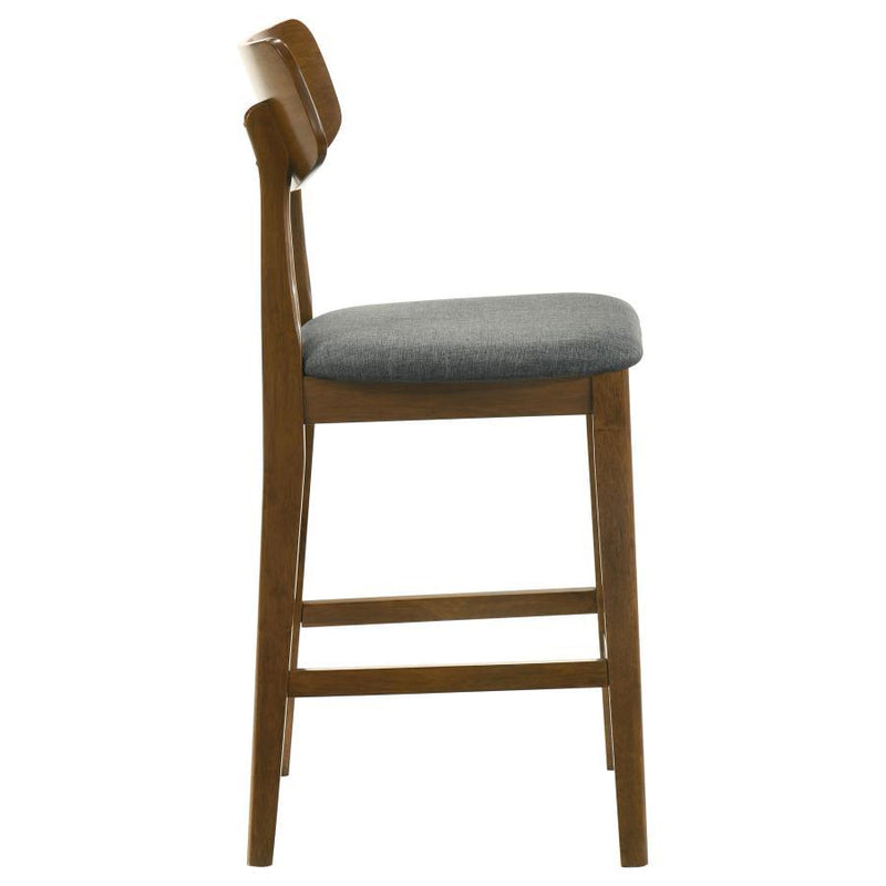 Robbie - 4 Pieces Counter Stool, box 2 of 2 - Walnut