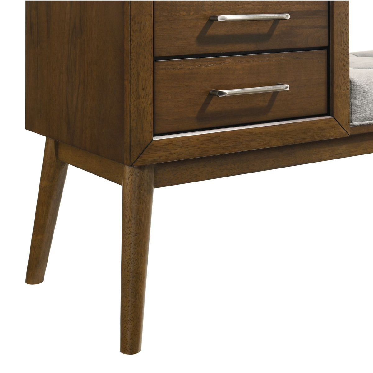Malibu Bench in Walnut by Elements International, view 6
