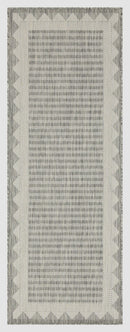 Sunshine - 5'3" X 7'3" Indoor & Outdoor Area Rug - Silver - Polypropylene