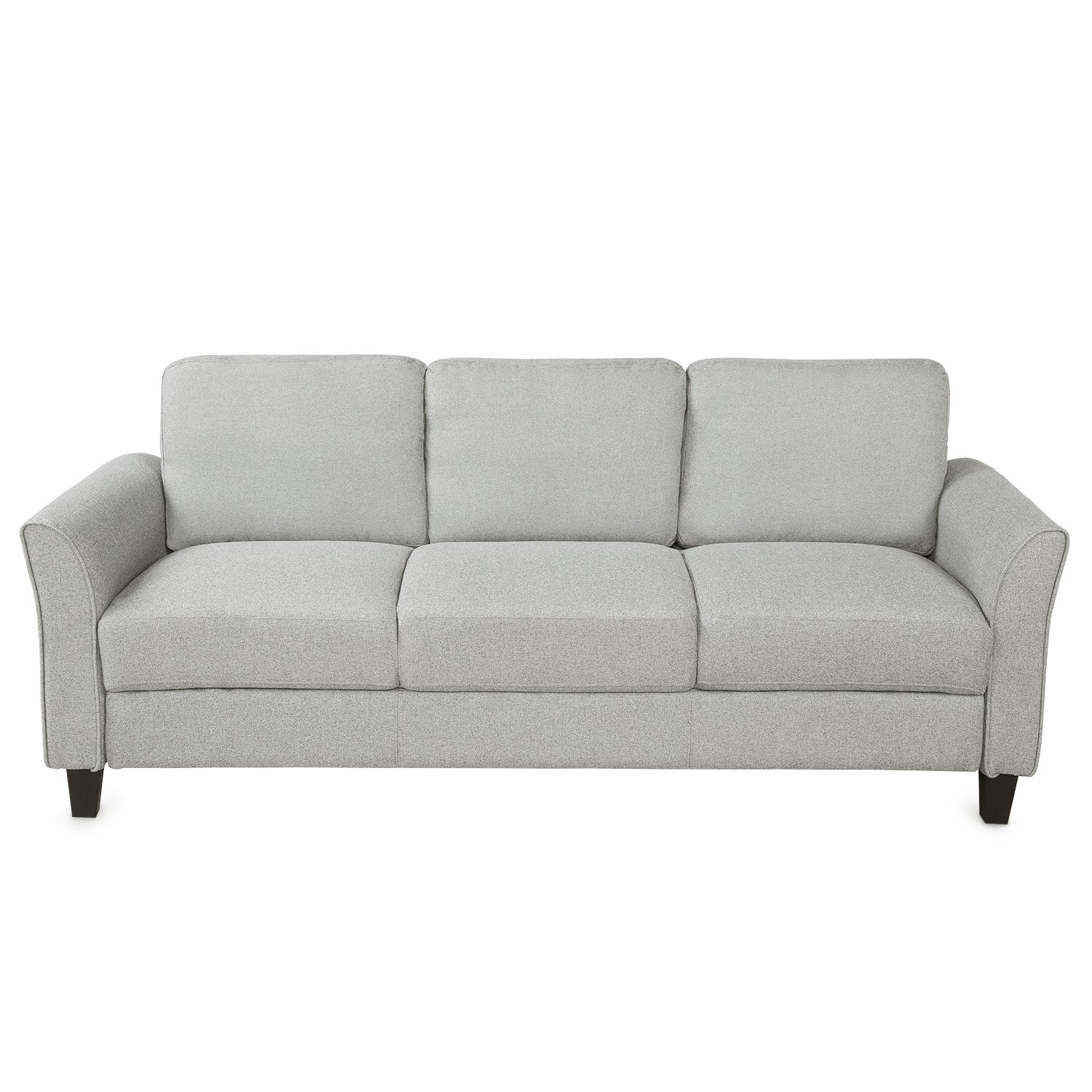 Living Room Furniture chair  and 3-seat Sofa (Light Gray) - Atlantic Fine Furniture Melbourne FL