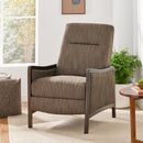 Drury - Contemporary Fabric Upholstered Pushback Recliner