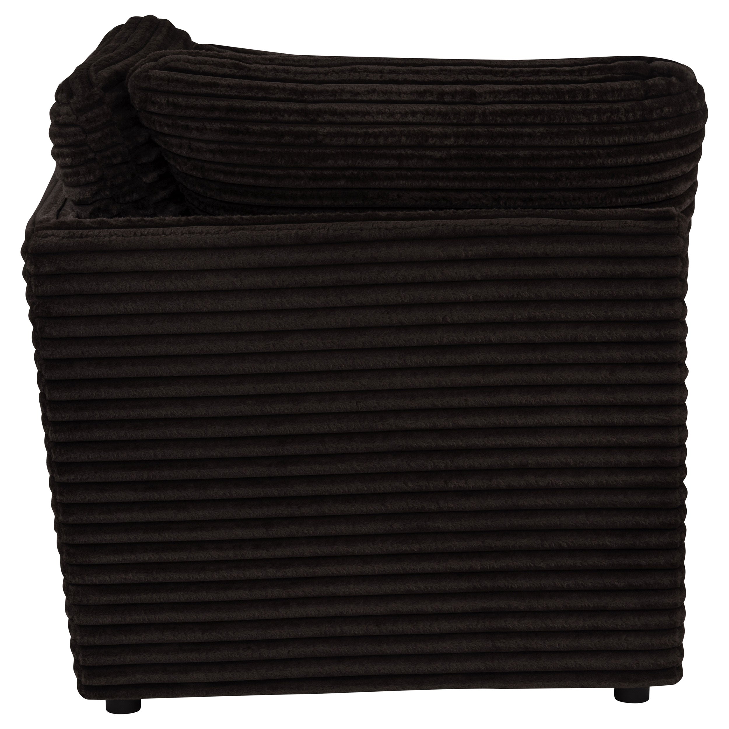 Collins Modular Corner Chair Chocolate Brown — view 7