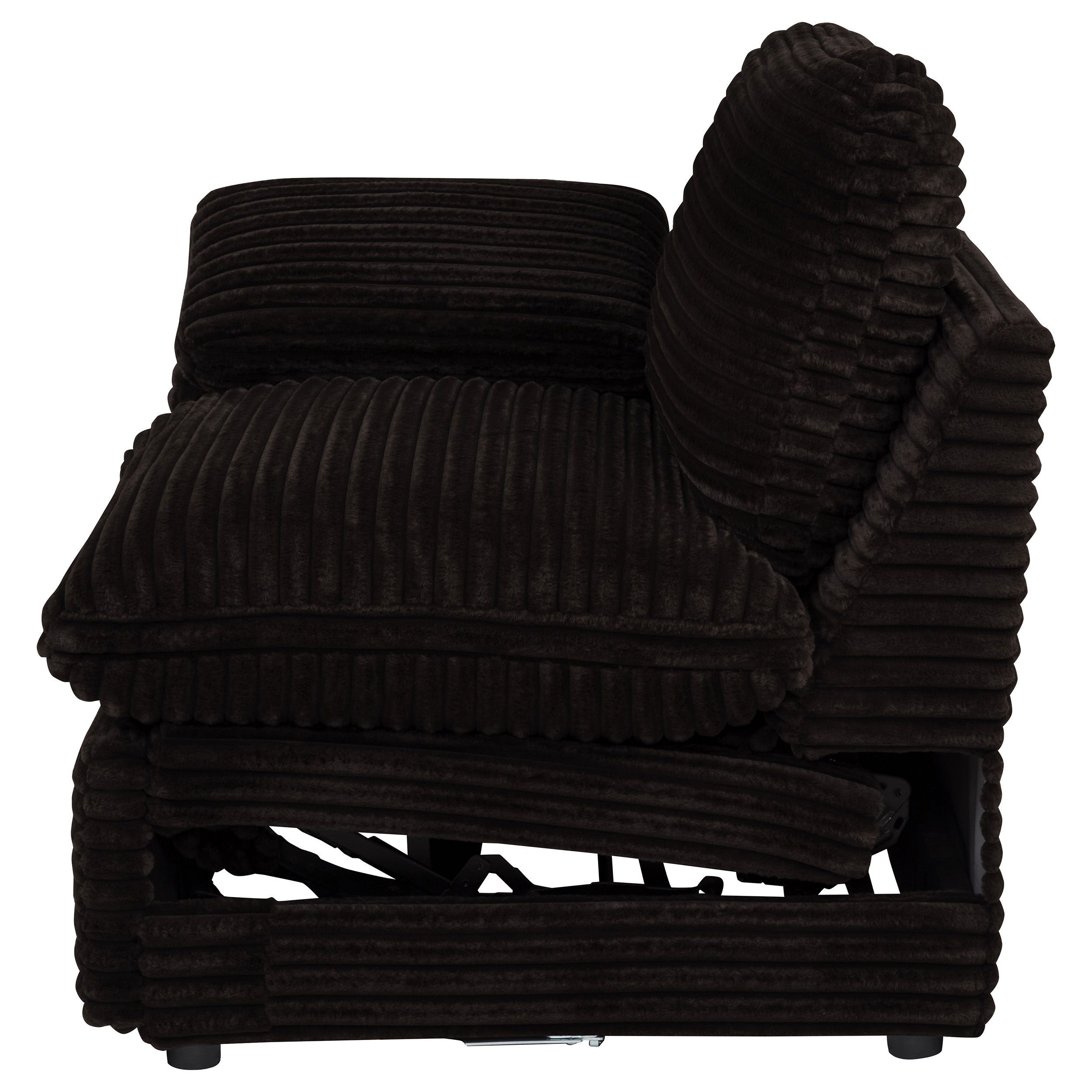 Collins Modular LAF Power Recliner Chocolate Brown — view 5