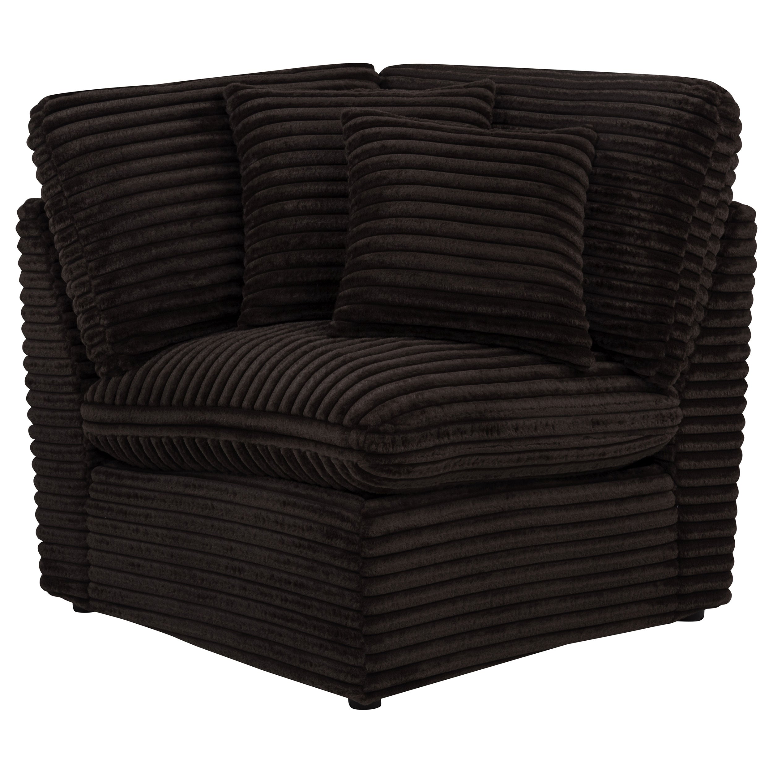Collins 5-piece Modular Power Reclining Sectional Chocolate Brown — view 8