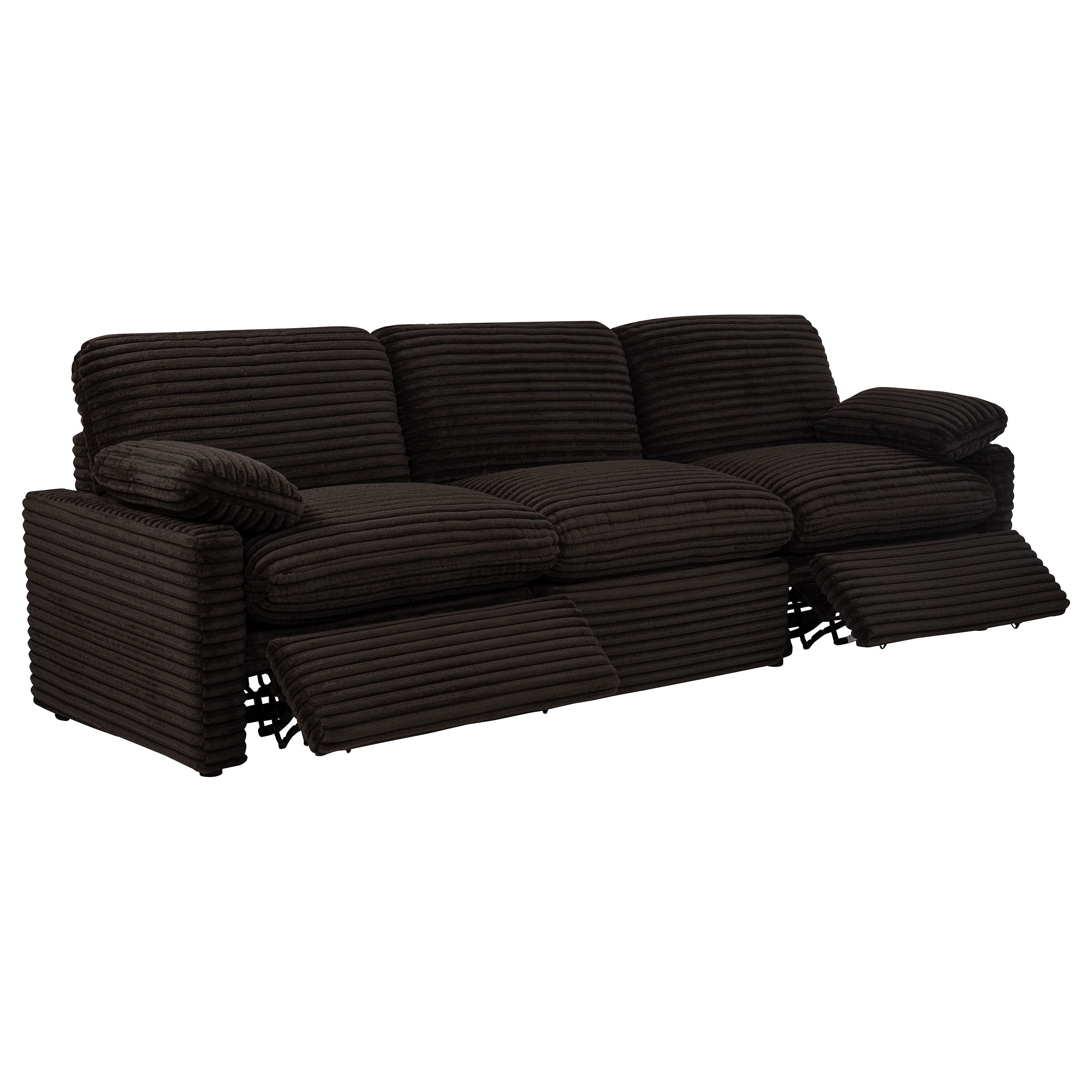 Collins Modular Power Sofa Chocolate Brown — view 4