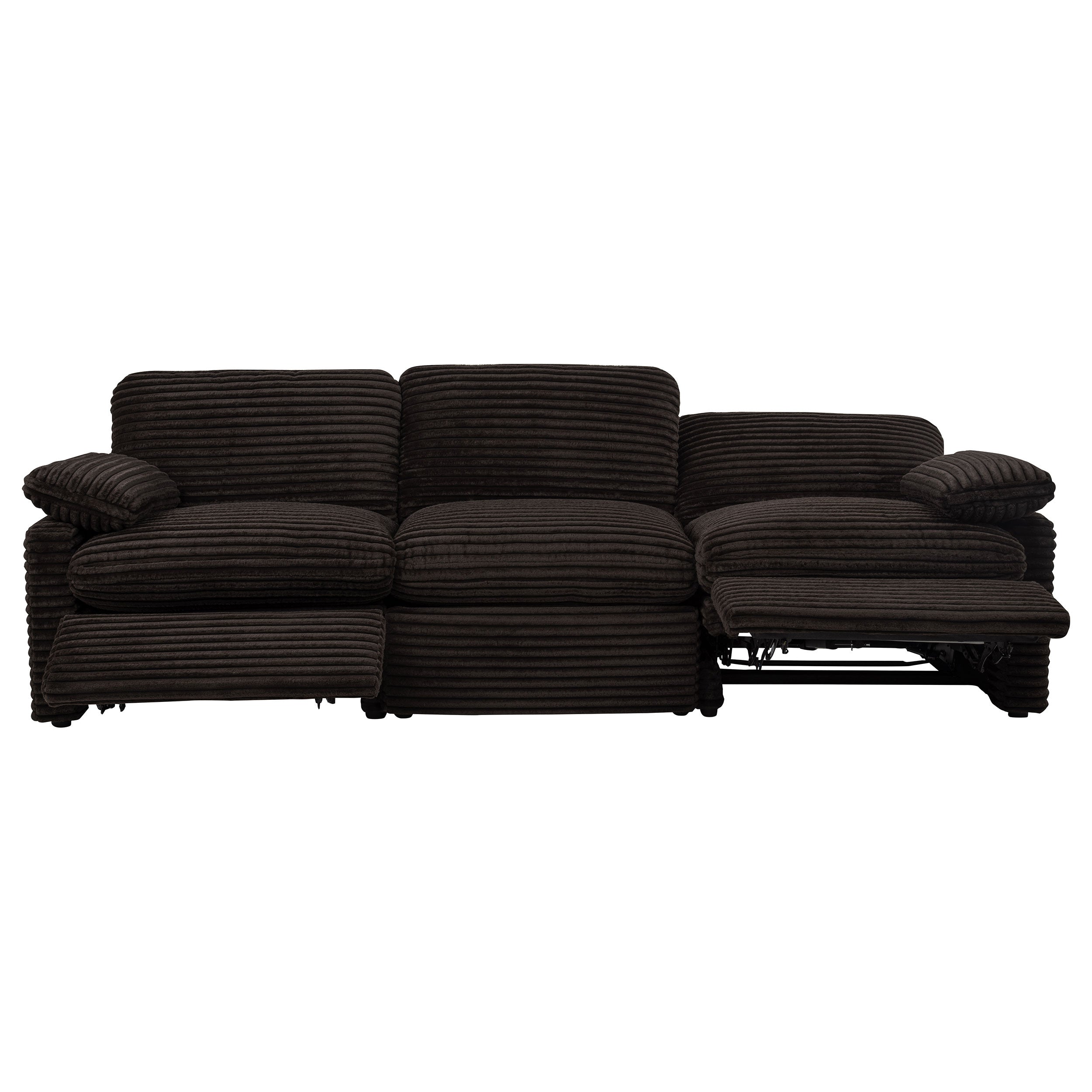 Collins Modular Power Sofa Chocolate Brown — view 6